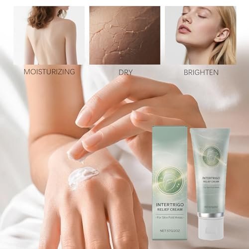 Dunquya Intertrigo Cream – Skin Fold Care Support Cream for Irritated Skin, Moisture & Friction Relief, Quick-Drying Non-Greasy Formula, Daily Care (1 Pack) Avelisse