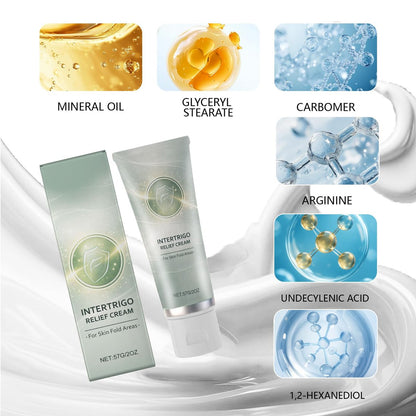Dunquya Intertrigo Cream – Skin Fold Care Support Cream for Irritated Skin, Moisture & Friction Relief, Quick-Drying Non-Greasy Formula, Daily Care (1 Pack) Avelisse