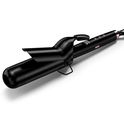 Farery 2 Inch Curling Iron for Long Hair – Lightweight Large Barrel 50mm with Argan Oil & Keratin Infused Ceramic Tourmaline, 9 Temp Digital Display & Lock Key, Fast Heat for Bouncy Big Curls Avelisse