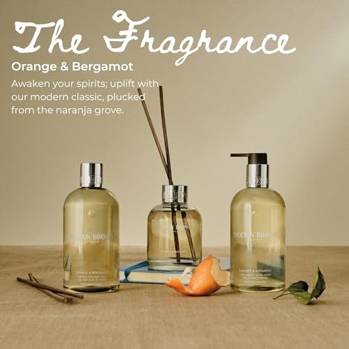 Molton Brown Orange & Bergamot Hand Care Collection - Luxury Liquid Hand Wash & Lotion Gift Set, 2 x 10 fl. oz. Avelisse