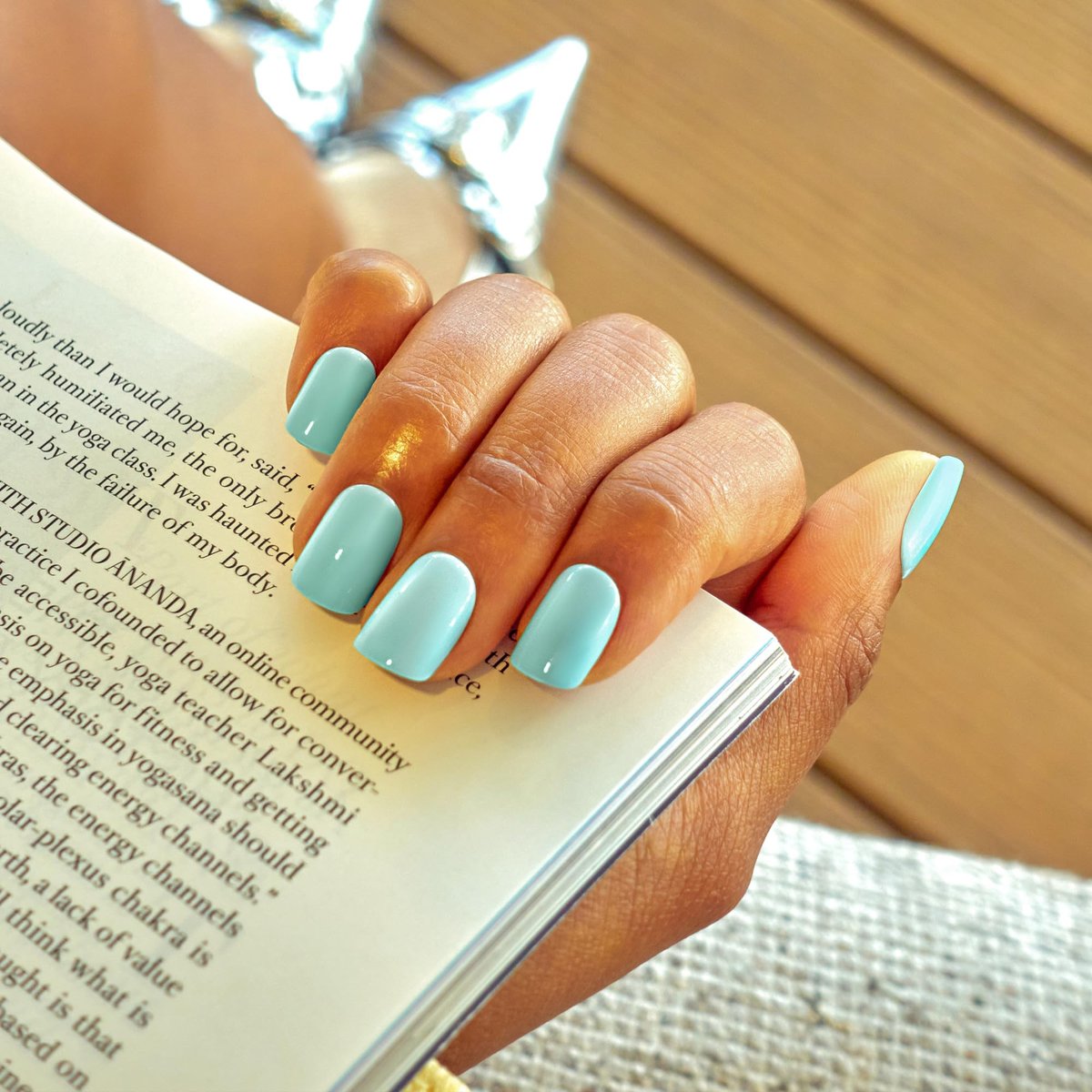 imPRESS No Glue Mani Press On Nails - Get Closer, Short Green Squoval - 30 Nails with Prep Pad & Tools - görsel 5