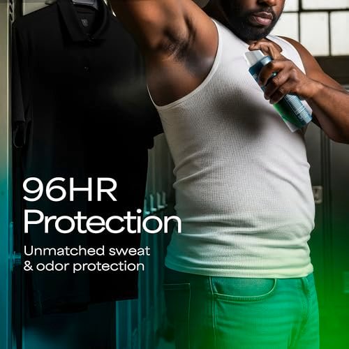 Degree Clinical Strength Antiperspirant Deodorant Intense Fresh Dry Spray 96-Hour Sweat and Odor Protection 3.8 OZ - görsel 6