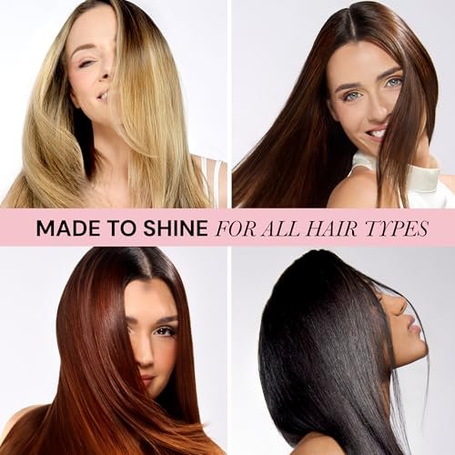 L'ANGE HAIR Top Coat Shine Spray - High-Gloss Finishing Spray, Frizz Control, Ultra-Fine Hydrating Mist, Lightweight 2.6 Fl Oz - görsel 9