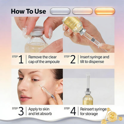 NaVaro Peptide Deep Collagen Lifting Ampoule – 72H Hydration, Palmitoyl Pentapeptide-4 for Face Tightening, Wrinkle Reduction & Glass Skin, 1.7 fl oz Avelisse