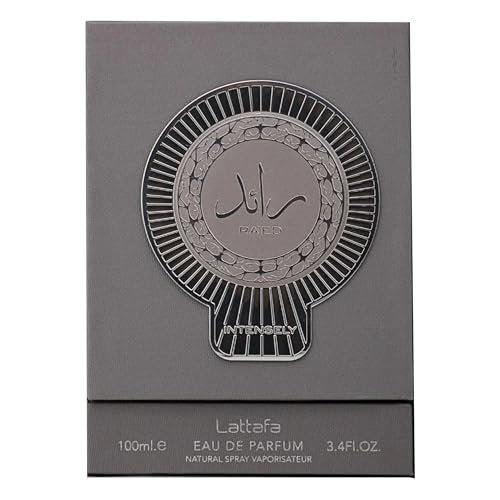 Lattafa Ra'ed Intensely Eau de Parfum – Citrus, Spicy, Amber, Woody Unisex Fragrance – 3.4 oz / 100 ml Avelisse