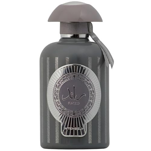 Lattafa Ra'ed Intensely Eau de Parfum – Citrus, Spicy, Amber, Woody Unisex Fragrance – 3.4 oz / 100 ml Avelisse