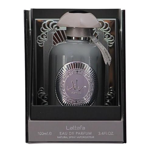 Lattafa Ra'ed Intensely Eau de Parfum – Citrus, Spicy, Amber, Woody Unisex Fragrance – 3.4 oz / 100 ml Avelisse