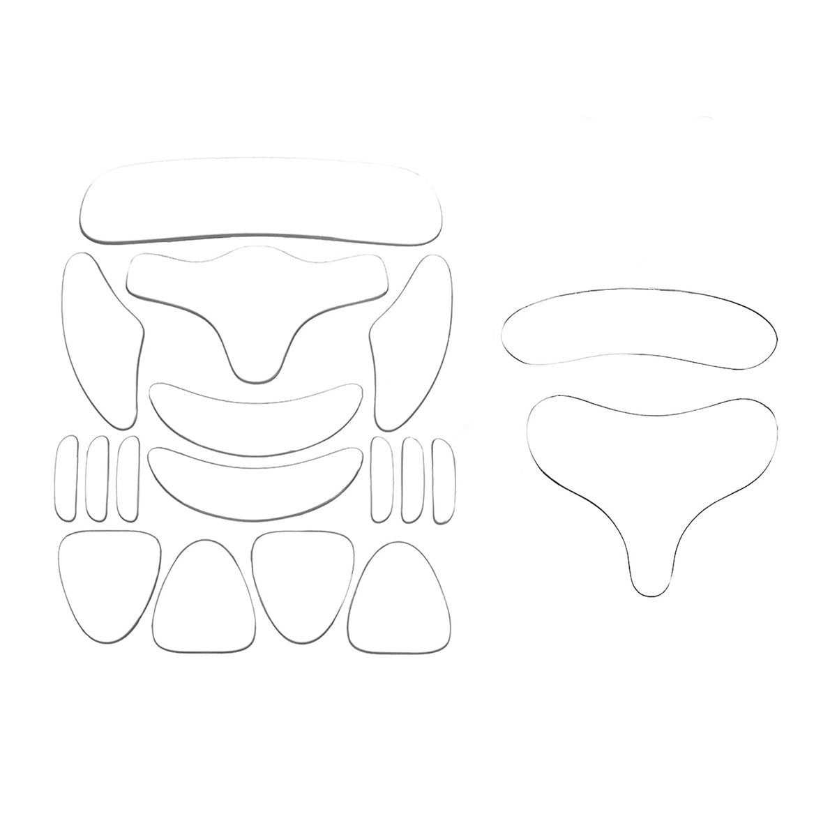 18 PCS Reusable Silicone Wrinkle Patches for Face, Neck & Chest – Overnight Smoothing Facial Strips for Forehead, Frown Lines, Crow’s Feet, Smile Lines & Cleavage Avelisse