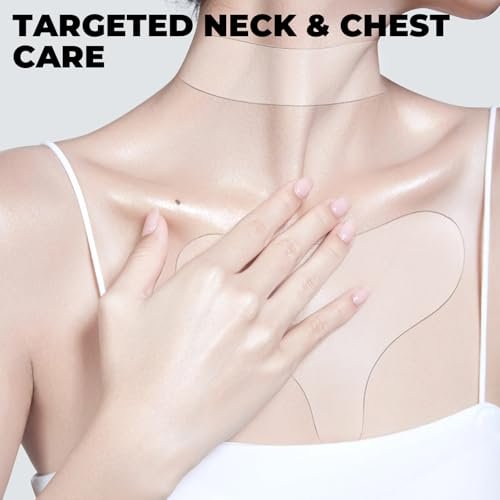 18 PCS Reusable Silicone Wrinkle Patches for Face, Neck & Chest – Overnight Smoothing Facial Strips for Forehead, Frown Lines, Crow’s Feet, Smile Lines & Cleavage Avelisse