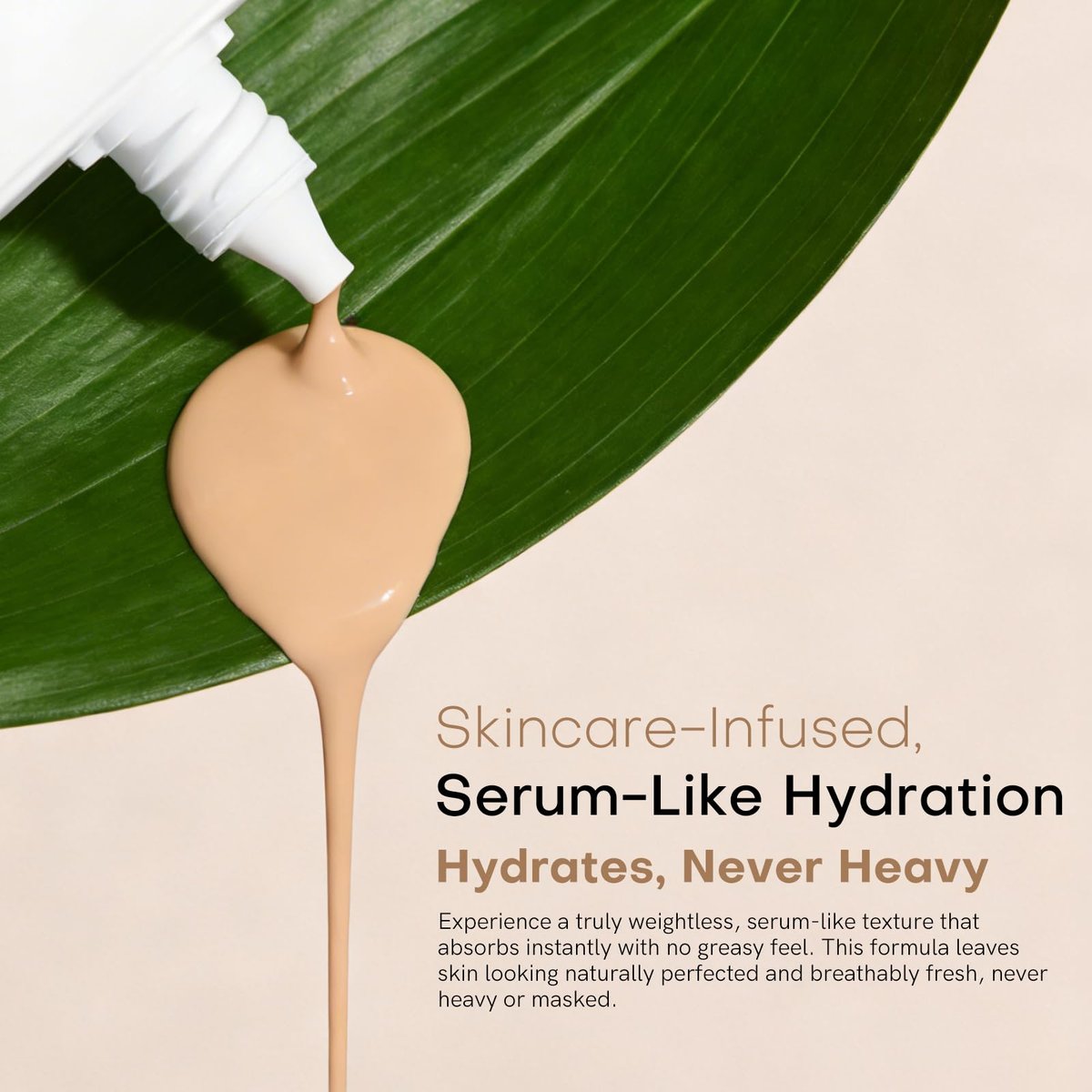 Bayfree Glow Skin Tinted Moisturizer with SPF 30 - Natural Beige, Lightweight Sheer Coverage, Long Lasting Hydration, Vegan Korean Makeup Avelisse