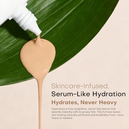 Bayfree Glow Skin Tinted Moisturizer with SPF 30 - Natural Beige, Lightweight Sheer Coverage, Long Lasting Hydration, Vegan Korean Makeup Avelisse