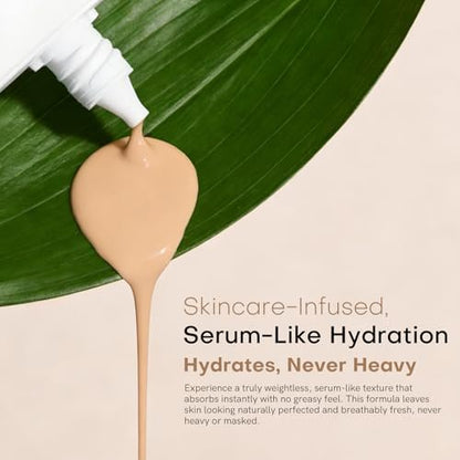 Bayfree Glow Skin Tinted Moisturizer with SPF 30 - Natural Beige, Lightweight Sheer Coverage, Long Lasting Hydration, Vegan Korean Makeup Avelisse