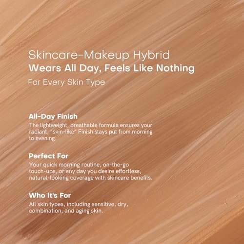 Bayfree Glow Skin Tinted Moisturizer with SPF 30 - Natural Beige, Lightweight Sheer Coverage, Long Lasting Hydration, Vegan Korean Makeup Avelisse