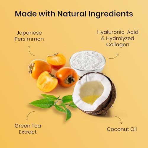 Swarva Japanese Persimmon Cleanser Bar 2-Pack – Natural Body Odor Solution for Old People Smell, Antibacterial & Organic Skin Care Avelisse
