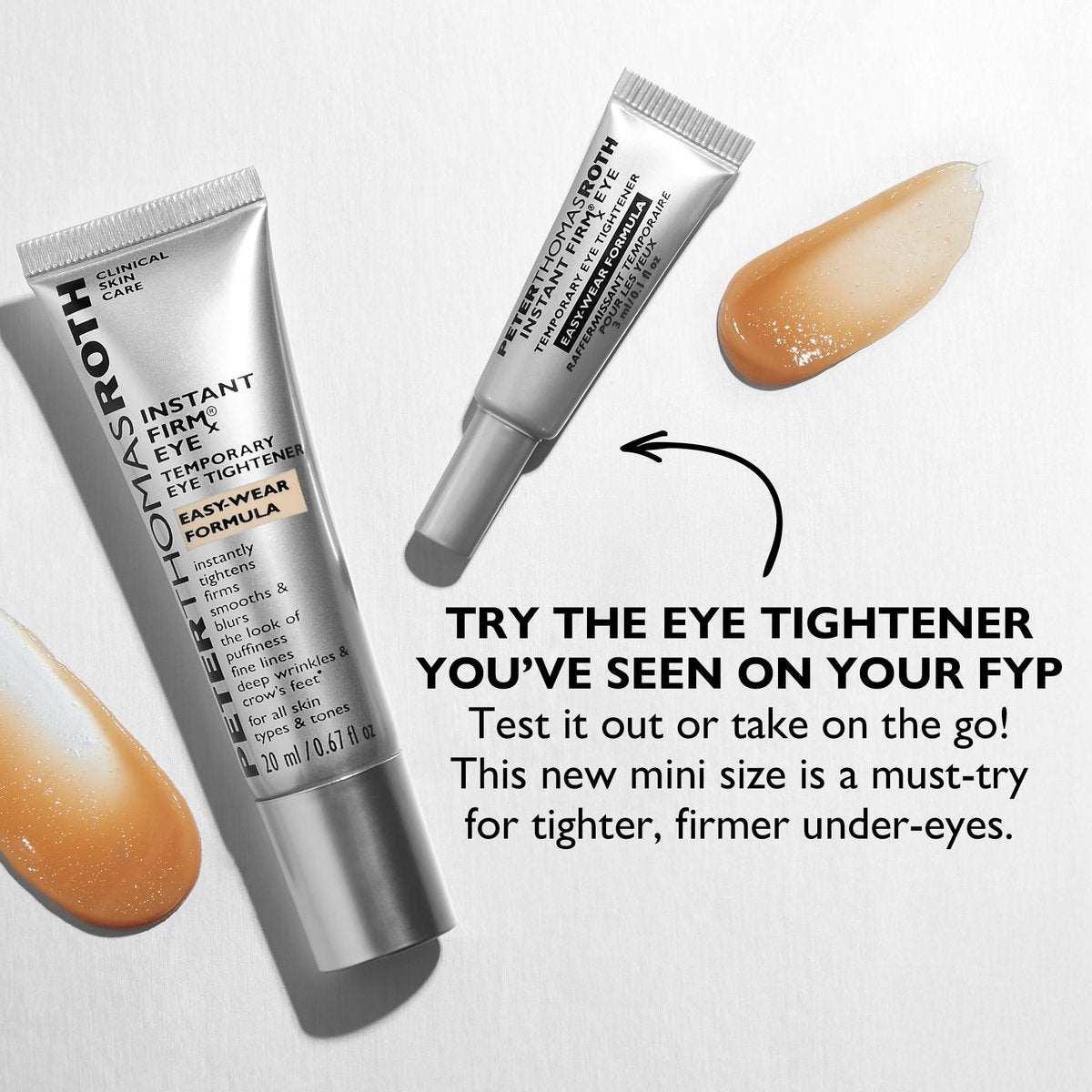 Peter Thomas Roth Instant FIRMx Eye Temporary Eye Tightener - Trial Size 0.1 oz Avelisse