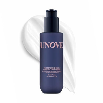 UNOVE Frizz-Calming Sleek Leave-In Conditioner – 72-Hour Anti-Frizz Heat Protectant Hair Treatment, Humidity & Static Resistant, 150 ml Avelisse