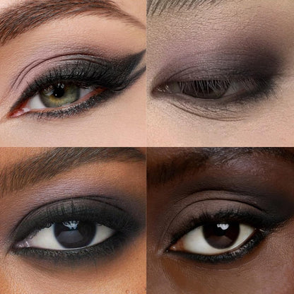 NICEFACE NUDES2 Mini Eyeshadow Palette - 6 Matte Neutral Nude Eyeshadows, Highly Pigmented & Long-Lasting Waterproof, Creamy Blendable Travel Size Palette for All Skin Types