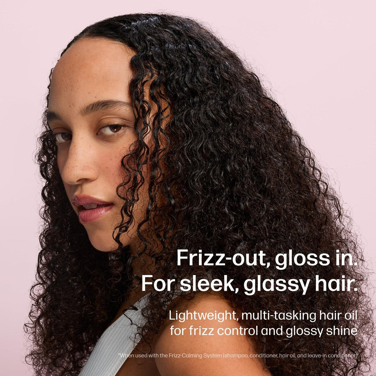 UNOVE Frizz-Calming Glass Hair Oil – Anti-Frizz & Heat Protection up to 455°F for Sleek Shine, 2.36 fl oz Avelisse
