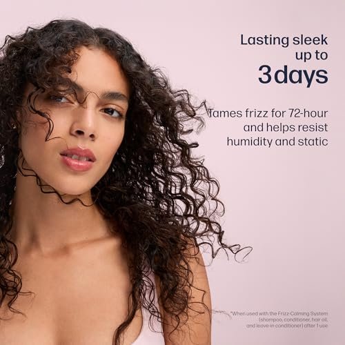 UNOVE Frizz-Calming Sleek Shampoo - Anti-Frizz Hydrating Shampoo for Frizzy Hair, Gentle Cleansing for Softness & Glossy Shine, Humidity-Resistant Frizz Control, Blush Musk, 290 mL Avelisse
