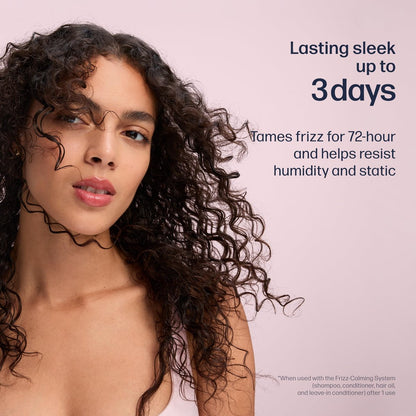 UNOVE Frizz-Calming Sleek Shampoo - Anti-Frizz Hydrating Shampoo for Frizzy Hair, Gentle Cleansing for Softness & Glossy Shine, Humidity-Resistant Frizz Control, Blush Musk, 290 mL Avelisse