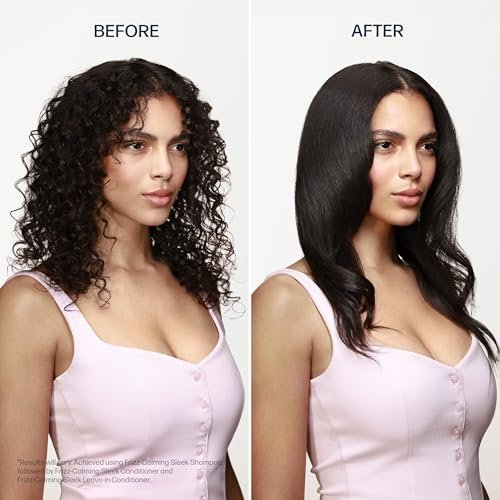 UNOVE Frizz-Calming Sleek Conditioner - Anti-Frizz Smoothing Conditioner for Frizzy Hair, Hydrating Conditioner for Softness & Glossy Shine, Blush Musk, 290 mL / 9.80 fl oz Avelisse