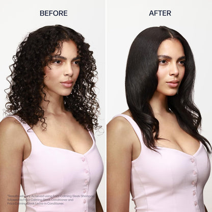 UNOVE Frizz-Calming Sleek Conditioner - Anti-Frizz Smoothing Conditioner for Frizzy Hair, Hydrating Conditioner for Softness & Glossy Shine, Blush Musk, 290 mL / 9.80 fl oz Avelisse