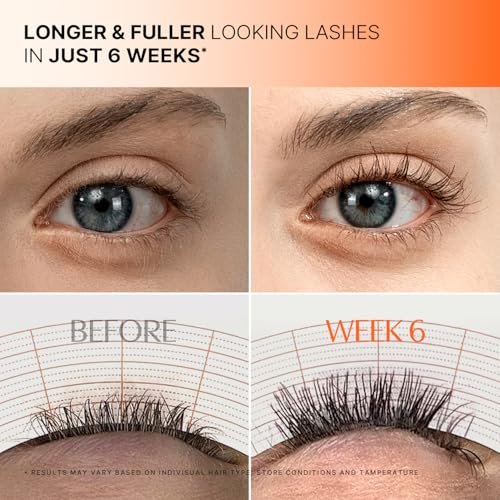 lilyeve GROWTURN Eyelash Growth Serum, Korean Lash Enhancing Serum for Longer Natural Lashes, 2-in-1 Dual Lash Serum for Day & Night Care, Prostaglandin Free with Biotin & Exosome, 0.27 fl. oz. Avelisse