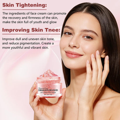 Lucift Dragon Blood Retinol Cream - 2 Pack Anti-Aging Face Moisturizer with Dragon's Blood & Retinol, Firming & Wrinkle Reducing Cream for Women Avelisse
