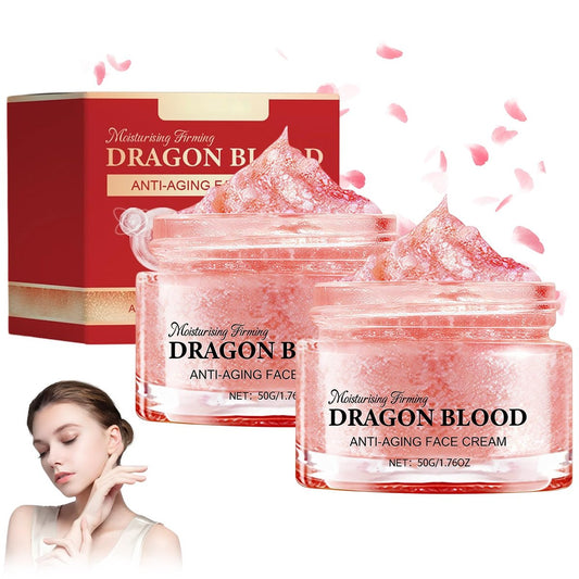 Lucift Dragon Blood Retinol Cream - 2 Pack Anti-Aging Face Moisturizer with Dragon's Blood & Retinol, Firming & Wrinkle Reducing Cream for Women Avelisse