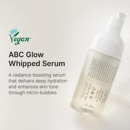 Dr.Althea ABC Glow Whipped Serum | Bubble Toner with Collagen & Vitamin Tea Water | Radiance-Boosting Toner for Instant Hydration & Makeup-Ready Finish | Vegan Korean Skincare, 3.38 Fl Oz Avelisse
