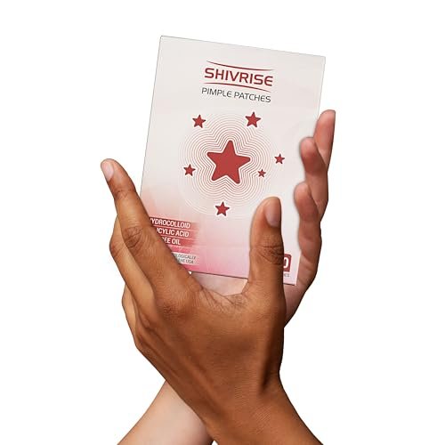 Shivrise Star Pimple Patches - 240 Counts, Star Shape Hydrocolloid Acne Patches for Face, Cover Blemishes & Zits, 3 Sizes & 6 Colors - görsel 8