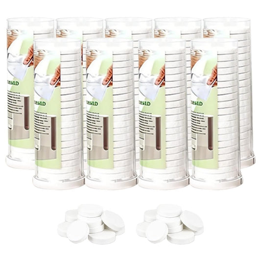 LiveFull Towel Refills for Hot Face Towel Heater Machine – 180 Disposable Compressed Face Towels (9 Buckets, 20 Per Bucket) Avelisse