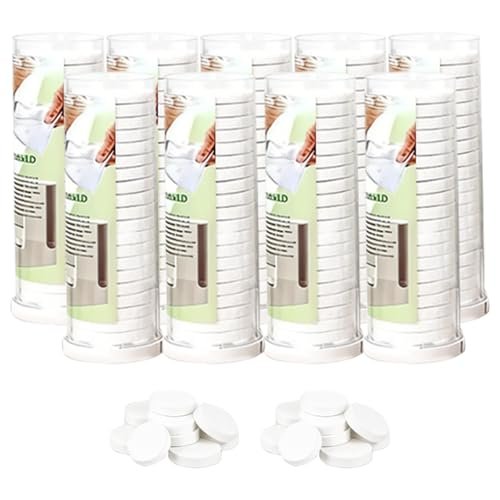 LiveFull Towel Refills for Hot Face Towel Heater Machine – 180 Disposable Compressed Face Towels (9 Buckets, 20 Per Bucket) Avelisse