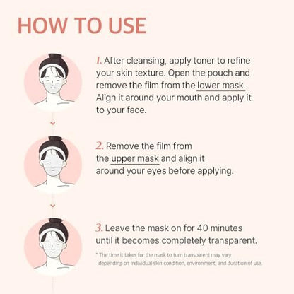 mixsoon PDRN Collagen Hydrogel Face Mask - Deeply Hydrating & Firming Mask, 5 Pack for Elasticity & Glass Skin Avelisse