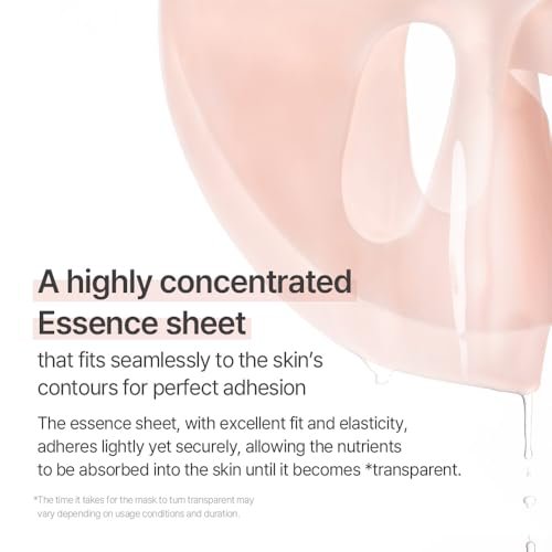 mixsoon PDRN Collagen Hydrogel Face Mask - Deeply Hydrating & Firming Mask, 5 Pack for Elasticity & Glass Skin Avelisse