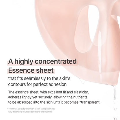 mixsoon PDRN Collagen Hydrogel Face Mask - Deeply Hydrating & Firming Mask, 5 Pack for Elasticity & Glass Skin Avelisse