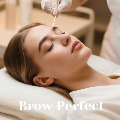 PERMANIA Brow Lamination Kit – Tube Design Instant Perm for Fuller, Thicker Eyebrows – Salon Results Lasting 4 Weeks (Includes Glue Balm) Avelisse