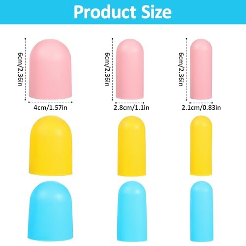 Silicone Bottle Covers for Travel - 9 Pack Leak Proof Elastic Sleeves for Toiletries, Shampoo, Cosmetics (Multiple Sizes) - görsel 4