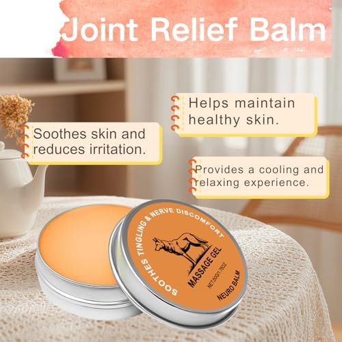 2PCS Neuro Balm - Soothing Joint & Muscle Cream, Natural Fast-Absorbing Ointment for Daily Body Care Avelisse