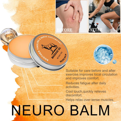 2PCS Neuro Balm - Soothing Joint & Muscle Cream, Natural Fast-Absorbing Ointment for Daily Body Care Avelisse