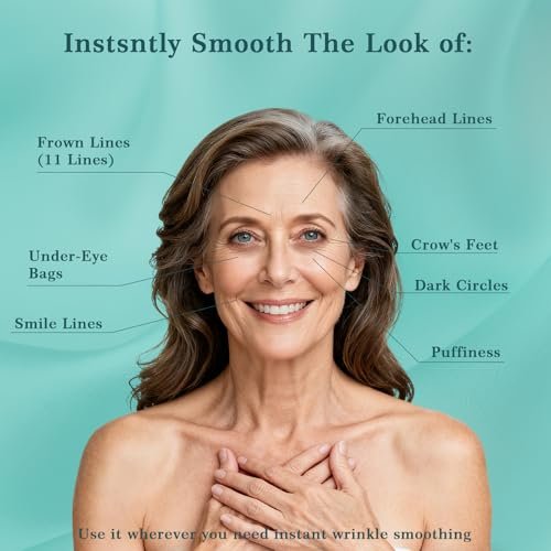 Instant Under Eye Lift Serum - Eye Tightener Cream for Bags, Wrinkles, Dark Circles & Fine Lines - Anti-Aging Wrinkle Remover, 0.5 FL OZ Avelisse