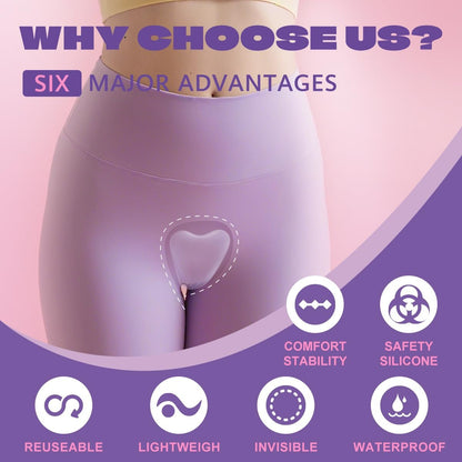 Tifesoo Seamless Camel Toe Concealer – Reusable Silicone Inserts, 8-Pack Drop-Shaped No Camel Toe Underwear Guard Avelisse