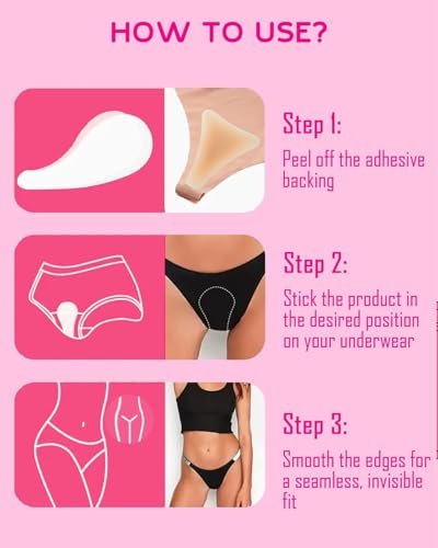 Tifesoo Seamless Camel Toe Concealer – Reusable Silicone Inserts, 8-Pack Drop-Shaped No Camel Toe Underwear Guard Avelisse