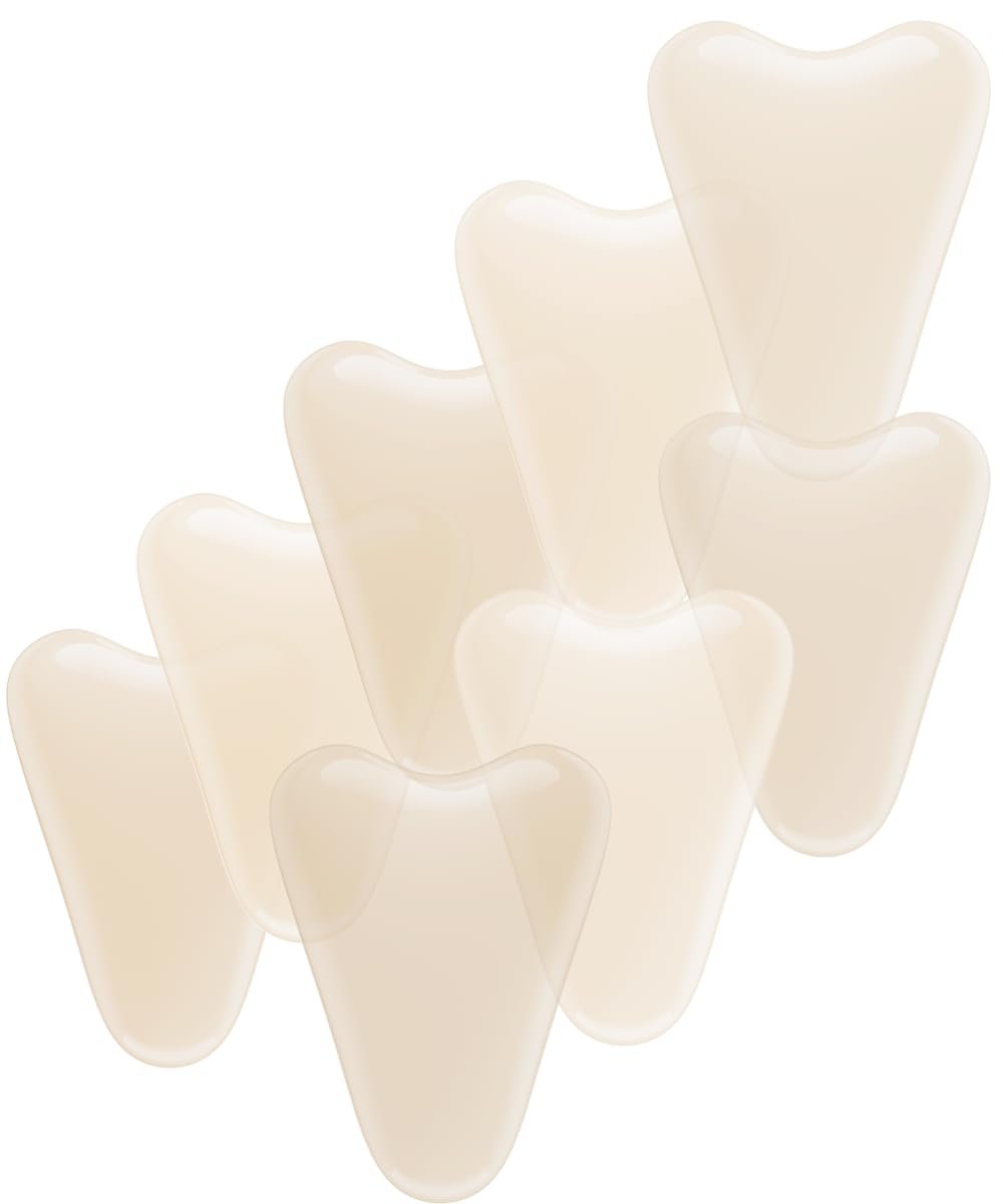 Tifesoo Seamless Camel Toe Concealer – Reusable Silicone Inserts, 8-Pack Drop-Shaped No Camel Toe Underwear Guard Avelisse