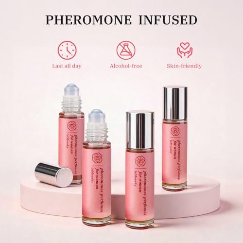 inMeesky Pheromone Perfume for Women - Long-Lasting Vanilla Roll-On Essential Oil, Alluring Fragrance for a Memorable Presence, 0.34 fl oz (10ml) - görsel 7