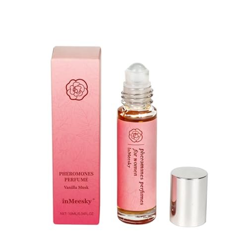 inMeesky Pheromone Perfume for Women - Long-Lasting Vanilla Roll-On Essential Oil, Alluring Fragrance for a Memorable Presence, 0.34 fl oz (10ml) - görsel 1