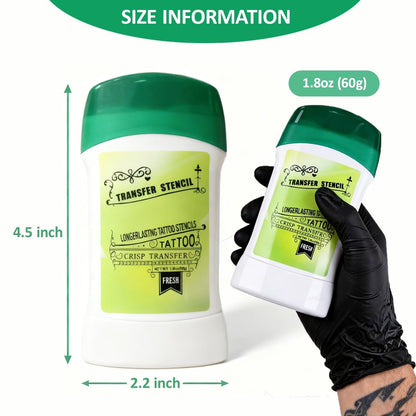 Yugui Tattoo Stencil Transfer Gel – 1.8oz Safe & Long-Lasting Tattoo Stencil Solution for Body Art