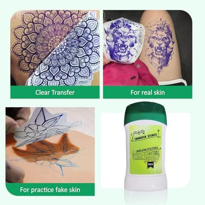Yugui Tattoo Stencil Transfer Gel – 1.8oz Safe & Long-Lasting Tattoo Stencil Solution for Body Art