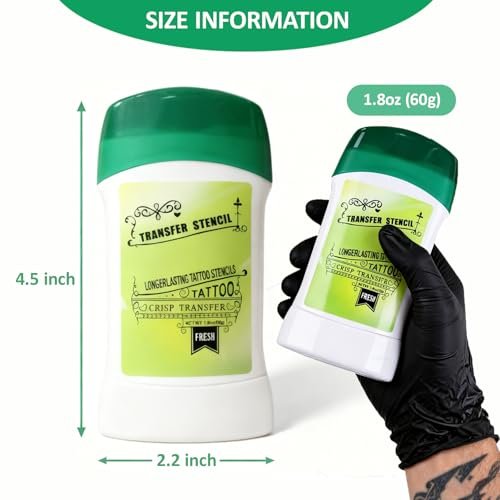 Yugui Tattoo Stencil Transfer Gel – 1.8oz Safe & Long-Lasting Tattoo Stencil Solution for Body Art - görsel 6