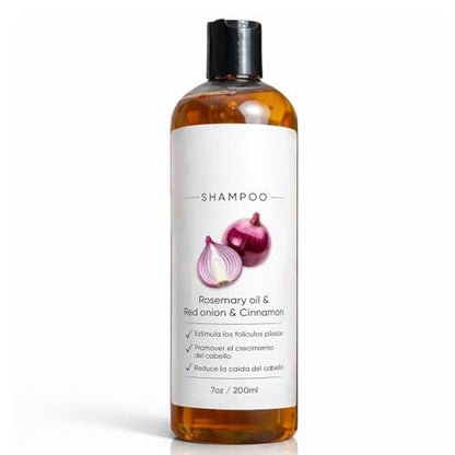 MYSQIHO Onion Shampoo for Hair Growth with Rosemary Oil, Red Onion & Cinnamon Extract, Strengthen Hair Roots, Reduce Hair Loss, Promote Hair Growth for Women and Men, 7 Fl Oz Avelisse